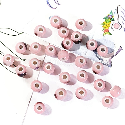 Фарфоровые бусины ручной работы PW-WG20130-11-1