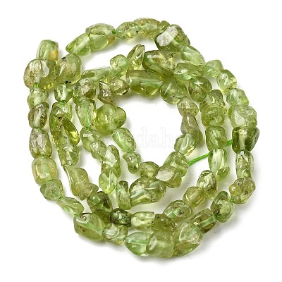 Природный перидот бисер нитей&nbsp;G-H346-A01-01-1