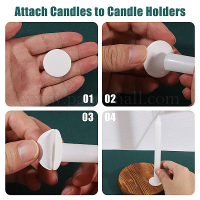 Смоляной свечной фитиль двухсторонний клей DIY-BC0015-79D-1