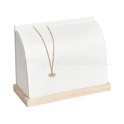 Подставки для ожерелья из искусственной кожи NDIS-WH0006-19A-1