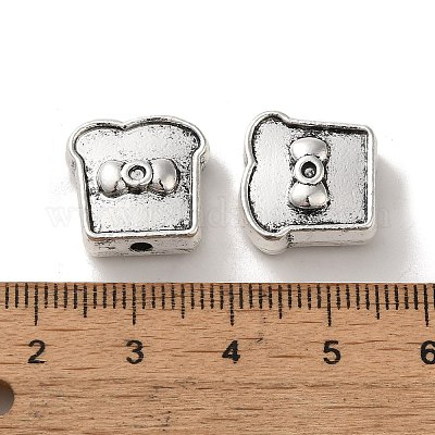 Сплавочные овальные бусины тибетского стиля  PALLOY-P302-01F-AS-1