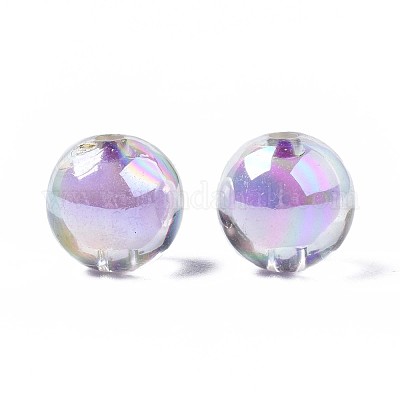 Прозрачные акриловые бусины&nbsp;TACR-S135-003-1