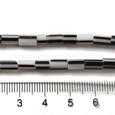 Непальские бусины лэмпворк ручной работы LAMP-B023-04B-04-1