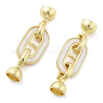 Латунь раз по сравнению с застежками KK-Z080-06G-1