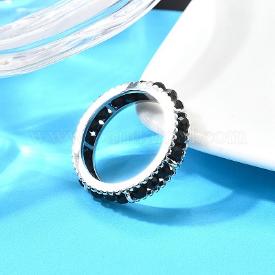 Оригинальный дизайн 925 перстни из стерлингового серебра RJEW-D321-01D-P-1