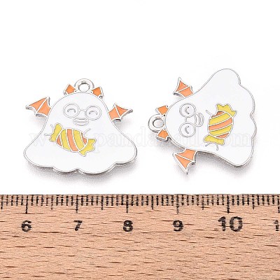 Подвески из сплава с эмалью на тему Хэллоуина ENAM-T022-54P-12-1