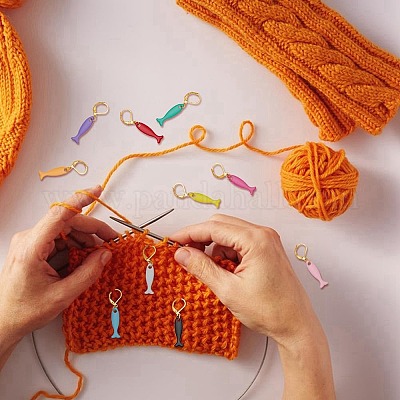 Подвеска в форме рыбы из сплава HJEW-NB00088-1