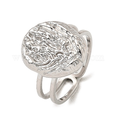 Кольца-манжеты открытого типа из нержавеющей стали марки 304 RJEW-Z018-19P-1