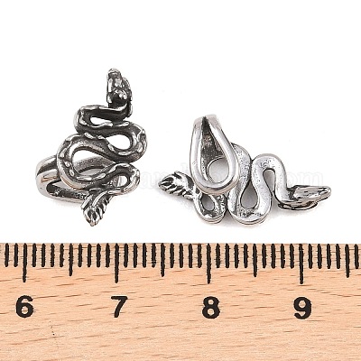 Серьги-гвоздики из нержавеющей стали 316&nbsp;AJEW-C044-08B-AS-1