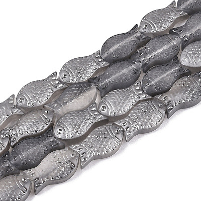 Матовые стеклянные бусины GLAA-T023-40C-01-1