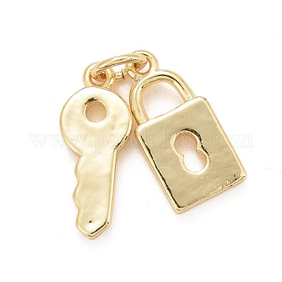 Кулоны из экологически чистой латуни KK-M225-16G-1