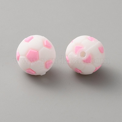 Силиконовые бусины SIL-WH20025-02A-16-1