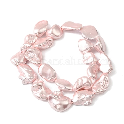 Гальванические оболочки жемчужные бусы пряди BSHE-A001-01A-1