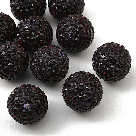 Оценка горный хрусталь проложить диско шар бусы RB-Q105-1-1