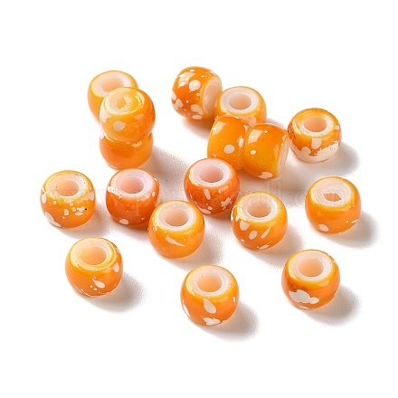 Европейские бусины из АБС-пластика KY-G033-01A-02-1