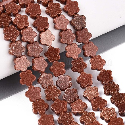 Синтетические голдстоуновские бисер пряди G-N257-24A-02-1