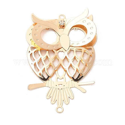 Звенья компонентов люстры из латуни со стразами KK-H454-17KCG-1