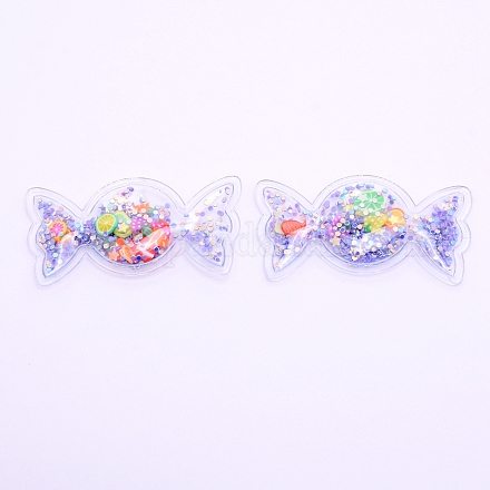 Пластик с фурнитурой из смолы и полимерной глины RESI-CJC0007-34F-1