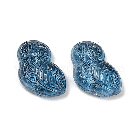 Прозрачные стеклянные бусины DGLA-E004-06G-1