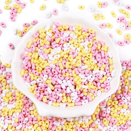 Непрозрачные акриловые бусины MACR-T048-02M-02-1