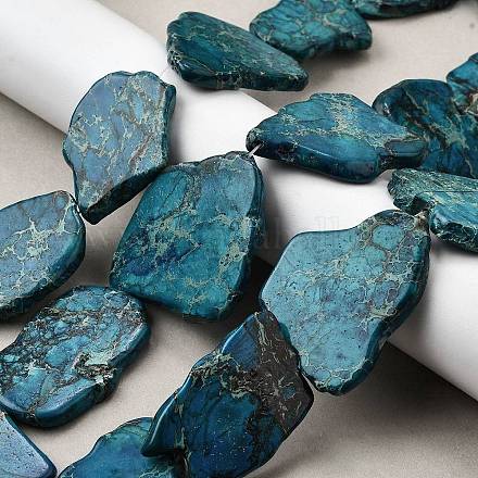 Натуральный регалит / имперская яшма / морские отложения G-E444-11-A02-1