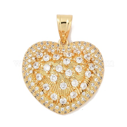 Латунные микро проложить кубического циркония подвески KK-A241-12G-04-1