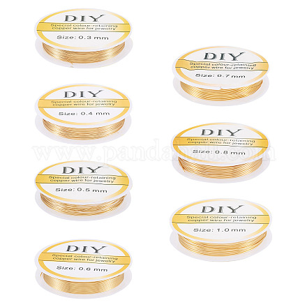 7 рулон 7 видов медной проволоки CWIR-TA0001-08-1