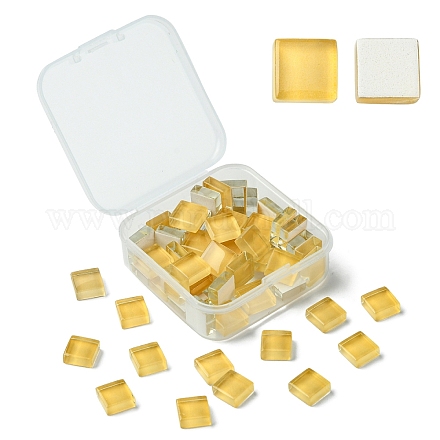 60шт прозрачные стеклянные кабошоны GLAA-YW0003-65-05-1