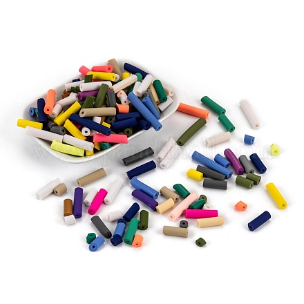 Бусины из полимерной глины ручной работы CLAY-R090-1