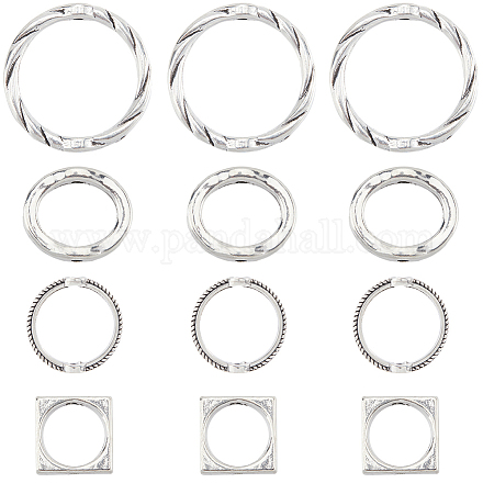 80 шт. 4-х стилевая рамка из цинкового сплава FIND-SC0008-85-1