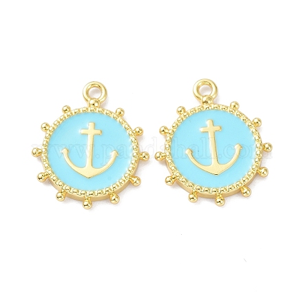 Кулоны с эмалью из нержавеющей стали STAS-C031-02G-03-1