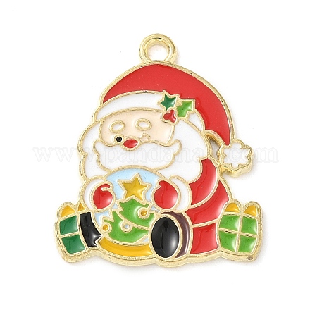 Подвески из эмали и сплава ENAM-C033-01A-G-1