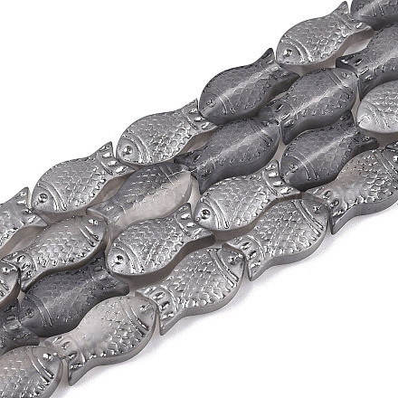 Матовые стеклянные бусины GLAA-T023-40C-01-1