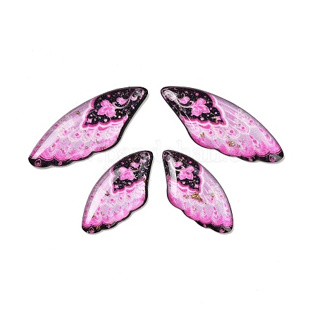 4шт 4 стиля прозрачные подвески из эпоксидной смолы RESI-B032-01A-1