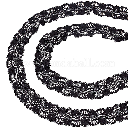 10 ярд кружевной отделки из полиэстера OCOR-HY0001-21-1