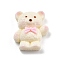 Cartoon Resin Cabochons, Imitation  Food, Bear, 22.5x20.5x10mm