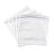 PVC Anti Oxidation Zip Lock Bags, Transparent Antitarnish Jewelry Packing Storage Pouch, Square, Clear, 12x12x0.03cm, Unilateral thickness: 4.9 Mil(0.125mm)