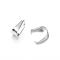 Tarnish Resistant 201 Stainless Steel Snap on Bails, Stainless Steel Color, 7x6x3mm