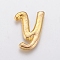 Alloy Cabochons, Letter, Golden, Letter.Y, Y: 11x8x1mm