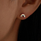Rainbow Stud Earrings for Summer Daily Wear and Special Occasions