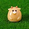 Cute Resin Animal Figurines Ornament, Micro Landscape Home Desktop Decoration, Cattle, 19x20mm