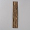 Wood Blank Bookmarks for DIY Engraved Craft, Rectangle, Camel, 150x25~27x2.5~3mm