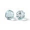 K9 Glass, Imitation Austrian Crystal Beads, Faceted, Roundell, Light Sky Blue, 6x6x6mm, Hole: 1.2mm