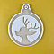 Silicone Molds, Christmas Pendant Molds, Gesso Resin Casting Molds, Deer, 126x105x7mm