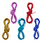 50M 5 Colors Faux Suede Lace, Flat Imitation Leather Faux Suede Cord, Mixed Color, 2.5mm, 10m/color