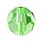 Preciosa® Crystal Beads, Czech Crystal, 451 19 602 Round, 50520 Peridot, 6mm, Hole: 1.2mm