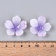Колпачки для акриловых бусин в виде цветов SACR-T017-51F-4