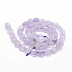 Нити бусин из натурального лавандового аметиста G-K230-03B-2