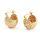 Латунные серьги обруча EJEW-C108-04G-1