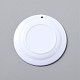 Мини-тарелка из абс-пластика DJEW-WH0015-56D-2